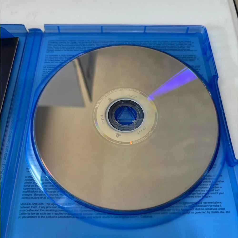 Sony PS4 Destiny Game - Blue Case